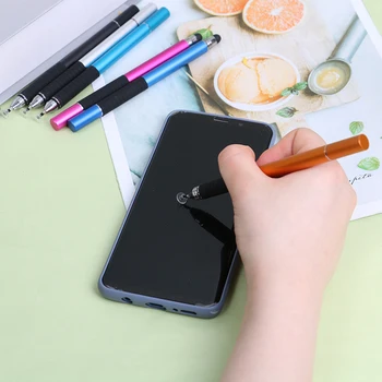 

Stylus Pen For Ipad Tablet Pens Drawing Pencil 2in1 Dual Written Capacitive Screen Touch Pen For Mobile phone PC Pens