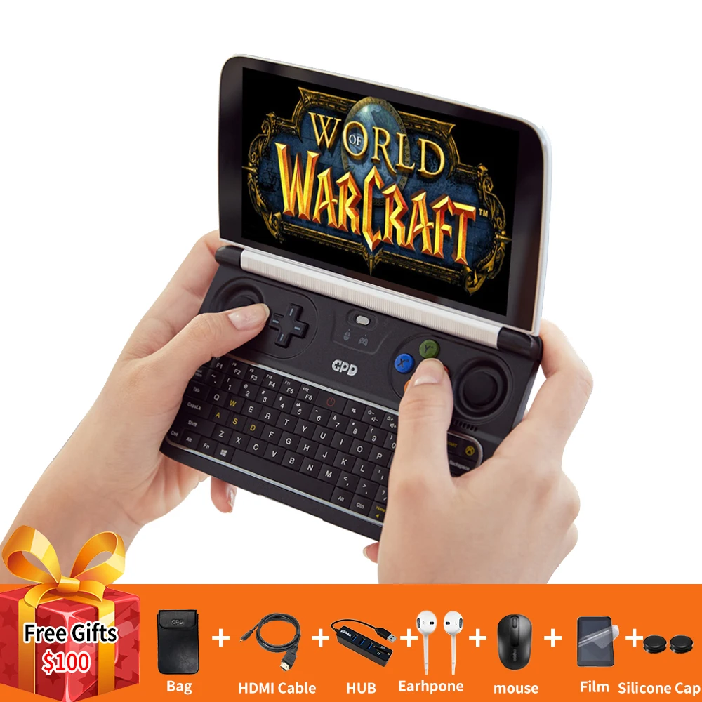 GamePad планшет GPD Win 2 на Windows 10 новый карманный компьютер с 4 ядерным процессором Intel