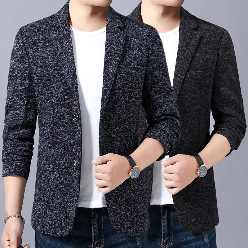 

Shanghai New Europe Sang 2020 Autumn And Winter Suit Middle-aged Suit Coat Men's