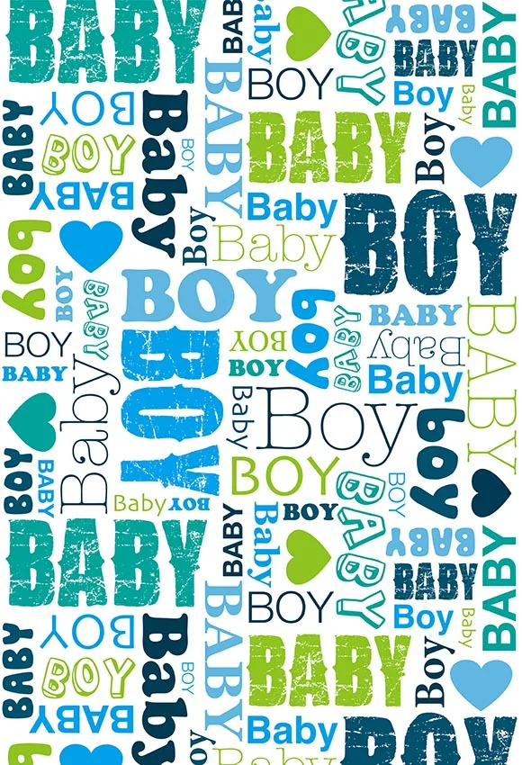 Letters baby boys photo backdrops vinyl newborn Photography Backgrounds for Photographic studio video Props fotografia LV-1857 |