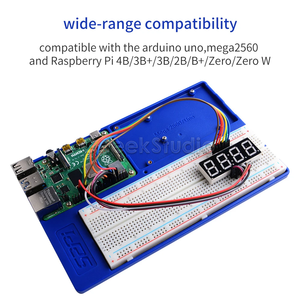 ABS эксперимент держатель платформы макет развития для Raspberry Pi 4B/3B+/3B/2B/B+, Zero/W, Mega 2560