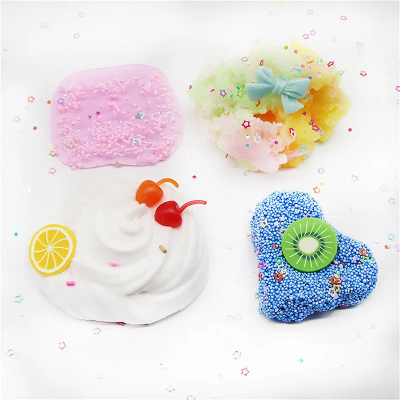 DIY slime милый эластичный индивидуальность Шарм эластичность Slime дети декомпрессионные игрушки подарочные поставки слаймов#4O21