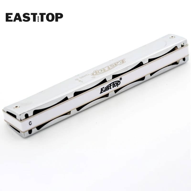 T2406S EASTTOP профессиональная Губная гармошка в кожа гармоника чехол Хороший звук с