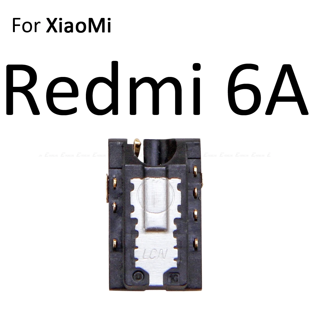 Наушники с разъемом для наушников аудио гибкий разъем для XiaoMi Redmi S2 Note 7 6 6A 5 Pro Plus запасные части - Цвет: For Redmi 6A