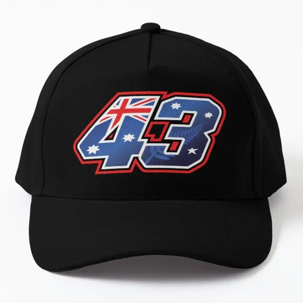 Jack Miller Number 43 Australia Baseball Cap Hat Mens Czapka Sun Casquette Women Hip Hop Summer Sport Fish Solid Color Boys | Аксессуары