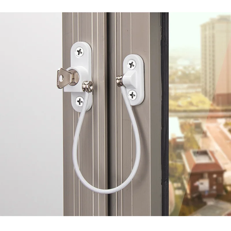 4 Pcs/lot Child Protection Window Lock Baby Safety Window Limiter Locks on the Windows Child Safety Infant Security Lock
