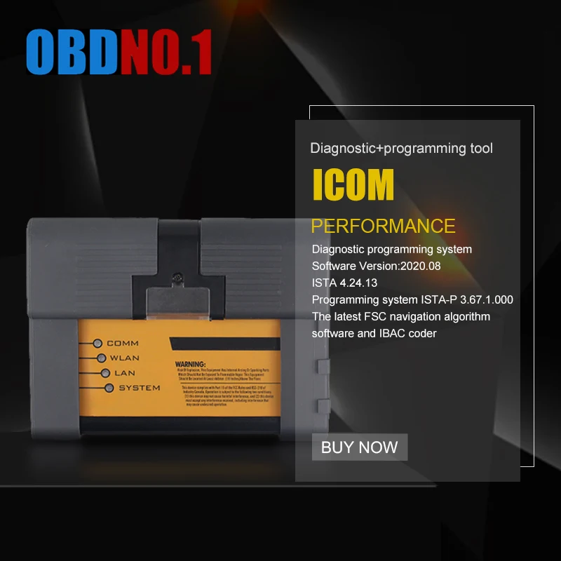 V2020.12 ISTA ICOM A2+B+C ICOM Next WIFI Diagnostic & Programming Tool ForBMW Cars Support Multi Language