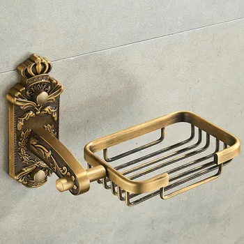 

Nali Free Wall Mounted Soap Dishes Antique Soap Holder Soap Basket Bathroom Accessories Banheiro Bath Hardware
