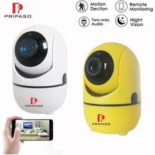Pripaso 1080P детский монитор камера Крытый Wifi ip-камера удаленное видео автоматическое отслеживание камеры наблюдения детская купольная камера