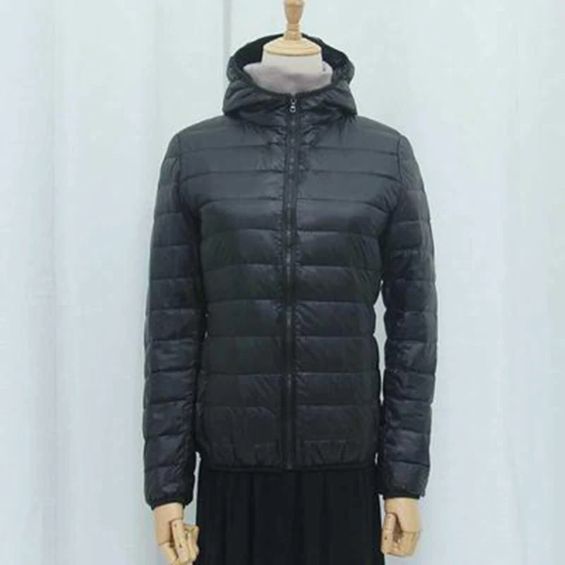 NewBang Brand 7XL 8XL Women\'s Down Coat Ultra Light Down Jacket Women Hooded Female Big Size Winter Feather Warm Jacket