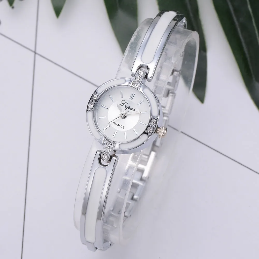 

Elegant Women's Watch Fashion Stainless Steel Small Dial Ladies Wristwatch Bracelet Crystal Diamond Analog Quartz Watches reloj