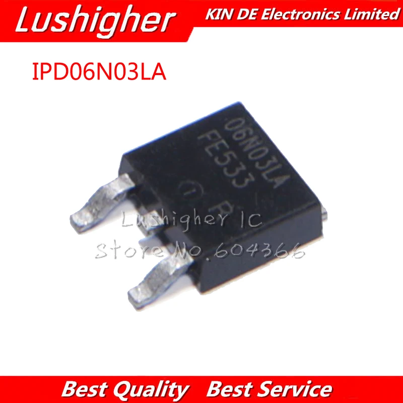 10 шт. IPD06N03LA TO252 06N03LA-252 IPD06N03 сот IPD06N03LAG | Электронные компоненты и принадлежности