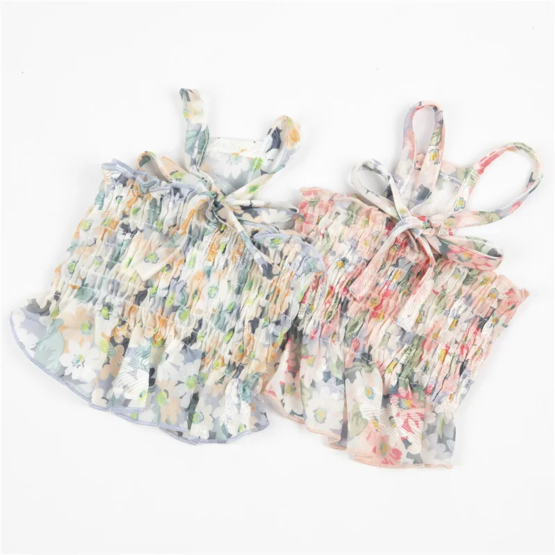 Puppy Dogs Fashion Summer Apparel Flower Small Poodle Skirts