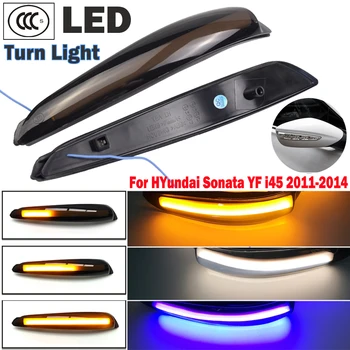 

LED Dynamic Turn Signal Light Side Mirror Blinker Sequential Lamp For Hyundai Sonata YF i45 2011 2012 2013 2014