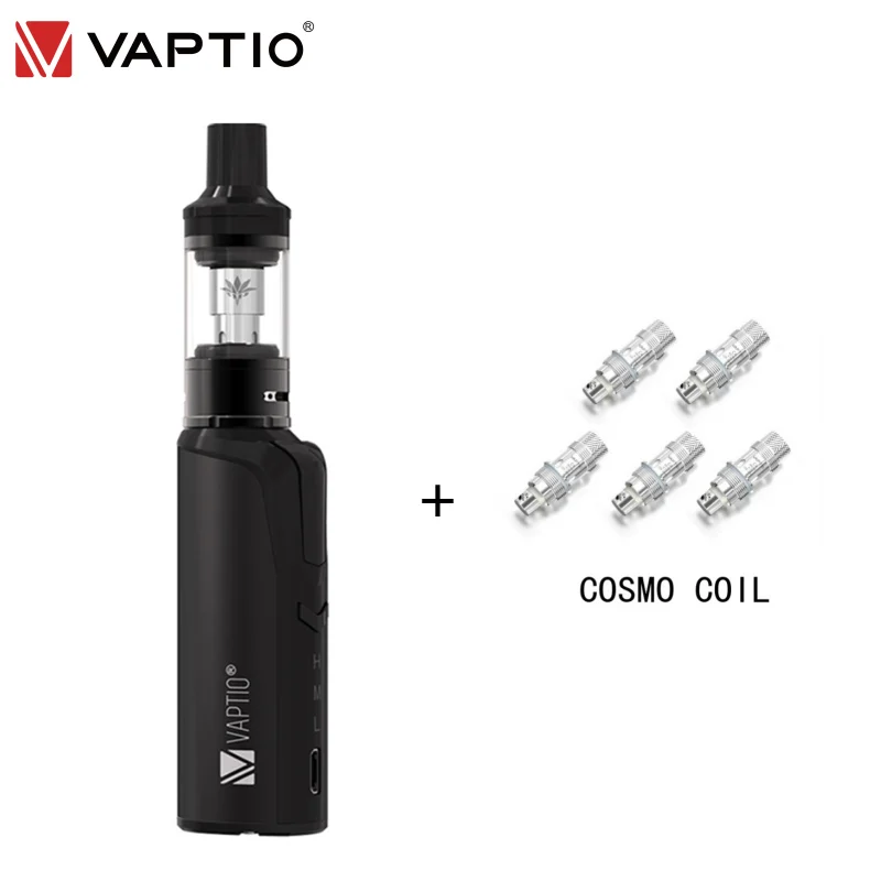 Vaptio Cosmo vape kit 30 Вт 1500 мАч электронная сигарета 2 мл атомайзер 3 рычаг питания mod RGB