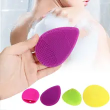 Набор из 4 предметов, супер мягкая силиконовая щетка для ванны, массажер для чистки лица, щетка для душа, скруббер для тела, инструменты для купания, душа