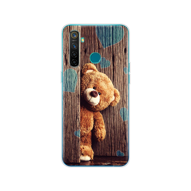 Realme 5 Case RMX1927 Silicon Soft Phone Cover For OPPO Realme 5 Pro RMX1971 Realme5 5Pro TPU Back Coque Capa Funda