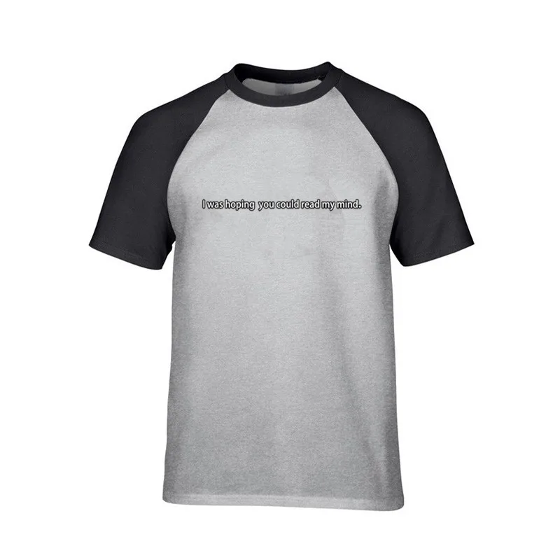 Я надеюсь вы прочли мой ум футболка пара 100% хлопок горячий дизайн хипстерская Homme