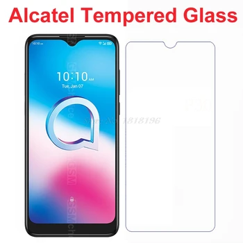 Перейти на Алиэкспресс и купить Закаленное стекло для Alcatel 1A 1B 1S 1SE 1V 3L 3X 2020, Защитное стекло для экрана 5002A 5028Y 5030F 5007U 5029Y, Защитная пленка для телефона