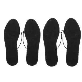 

1 Pair Electric Heated Shoe Insoles Feet Foot Warmer Heater USB Foot Winter Warmer Pads Winter Warming Shoes Insole