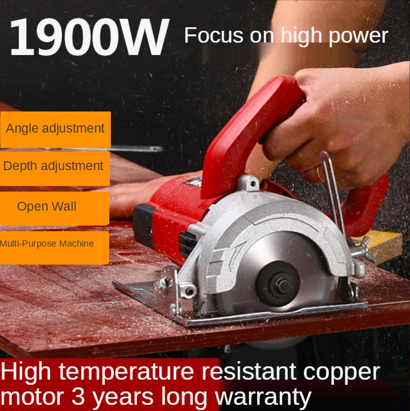 Small electric outlet tile cutter