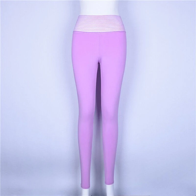 pink leggings Леггинсы Спортивные Для женщин фитнесс леггинсы сексуальные пуш-ап антицеллюлитный леггинсы Activewear спортивная одежда розовые штаны с рисунком - Цвет: pink leggings