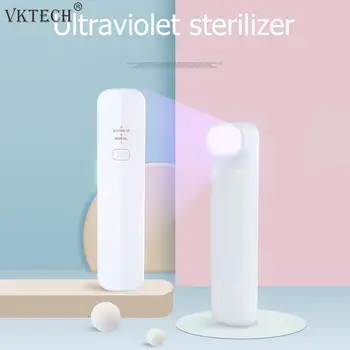 

Mini Handheld Ultraviolet Germicidal Lamp Household UVC Sterilizing Lights UV Disinfection Lamp Ozone Sterilizer Mites Light