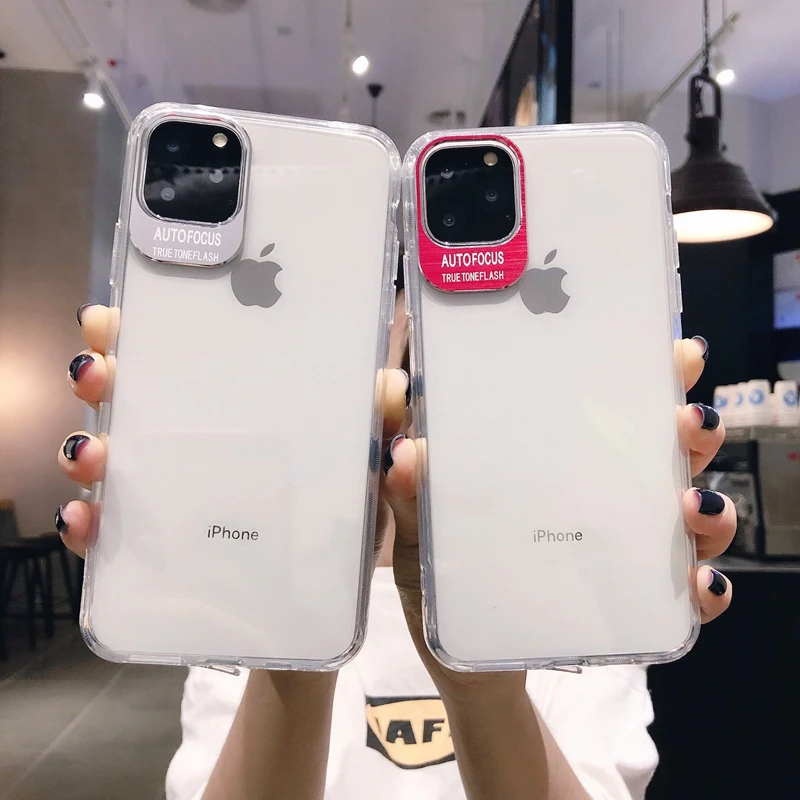 Роскошный однотонный Мягкий силиконовый чехол для телефона Etui iPhone 11 Pro Max 6 7 8 Plus X XR