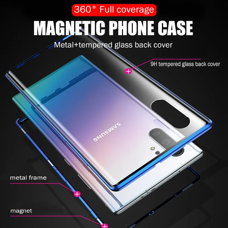 Магнитный чехол на для Samsung самсунг Galaxy A51 противоударный A70 A10 A40 A50 S20 Ultra S20U Note 10 S8 S9