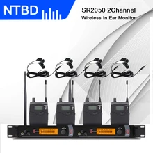 NTBD Stage Performance and Sound Broadcast SR2050 Professional Wireless In Ear Monitor System 4 Transmitters Restore