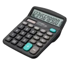 Calculadora de mesa de bateria solar basic 12 dígitos grande exibição de negócios de escritório