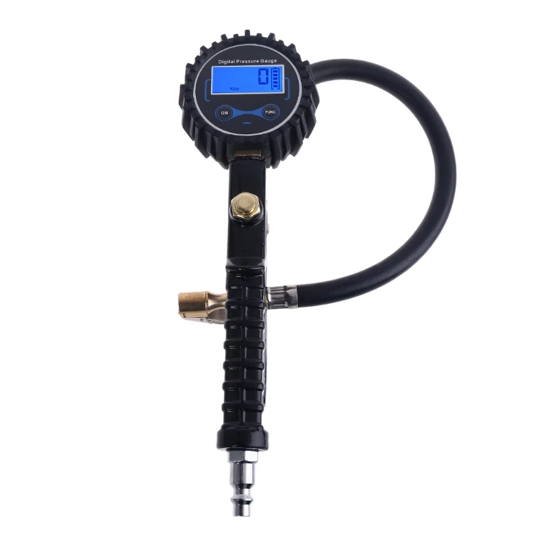Digital Tire Inflator With Pressure Gauge Air Chuck With Quick Connect