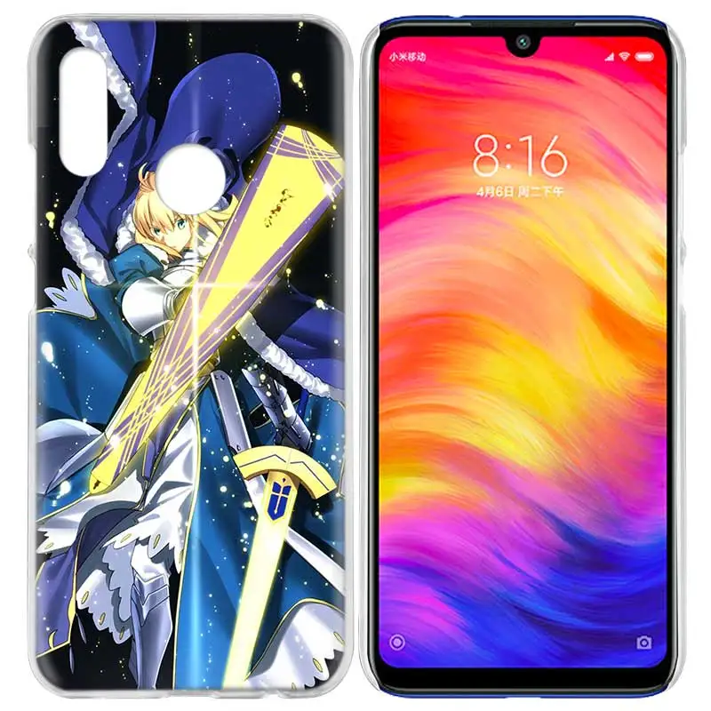 05 Case Cover for Xiaomi Redmi Note 7 7A 7S 6 6A 5 Y3 K20 Mi 8 9T CC9 CC9E A1 A2 A3 Play F1 Lite Pro Plus fate saber - Цвет: 05