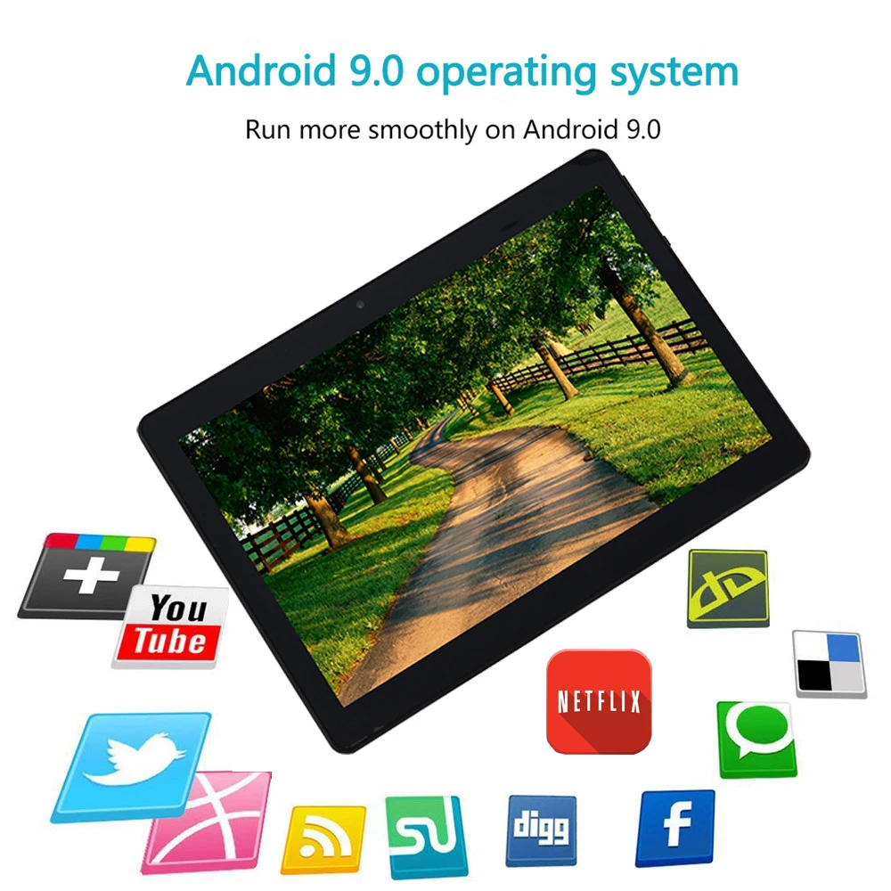 Android-Tablet-10-Inch-5G-WiFi-Tablet-32-GB-Storage-Google-Certified-Android-9-0-Go