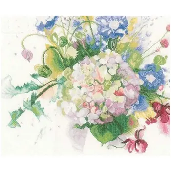 

TOP Hydrangea patterns Counted Cross Stitch 11CT 14CT DIY Cross Stitch Kits Embroidery Needlework Sets
