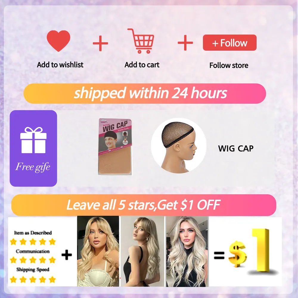 JONRENAU Long Natural Synthetic Straight Layered Hairstyle Wig Black Ombre Brown To Blonde Wigs for Black Women with Bangs Hair