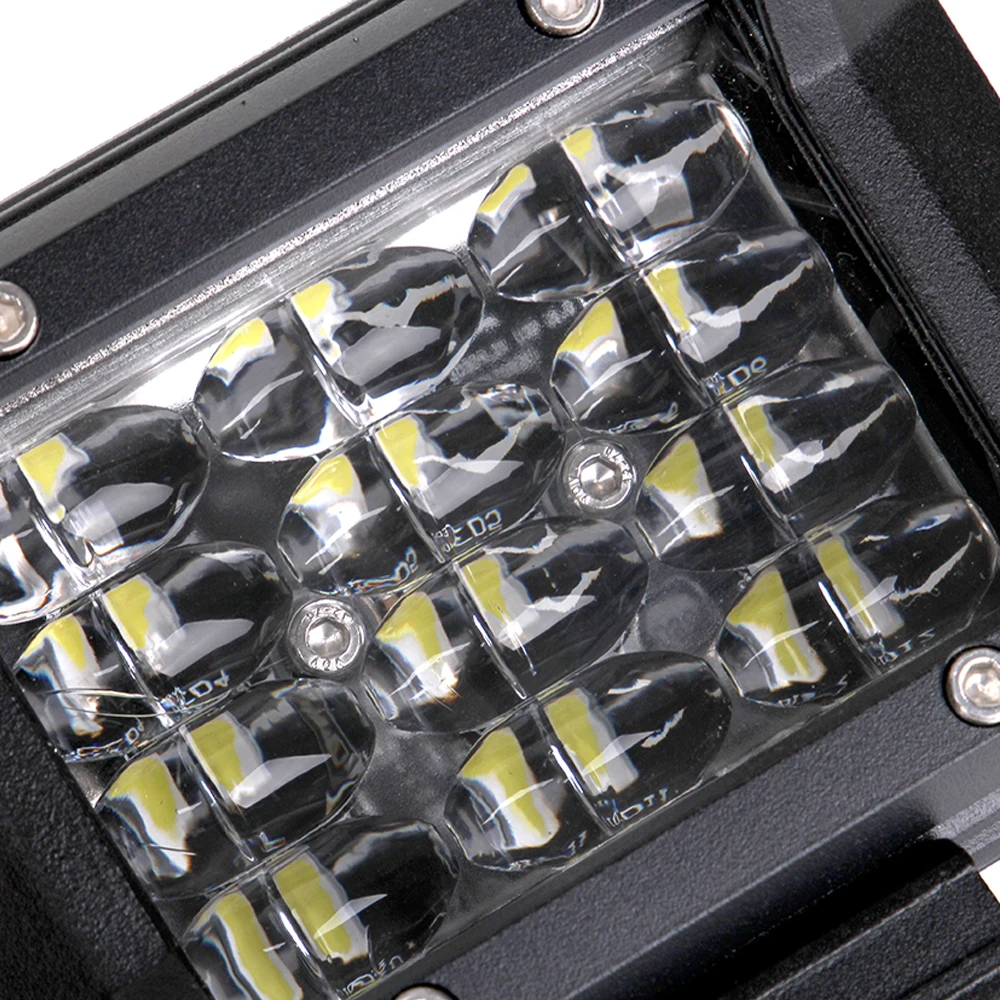 4 дюйма светодиодный рабочий свет для бездорожья LED дальнего света индикаторная лампа 12V 24V+ A-PILLAR Монтажный кронштейн держатель для JEEP WRANGLER JK 2007