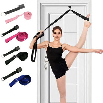 

2PCS/Set Leg Stretcher Strap Dance Yoga Gymnastic Trainer Belt Door Flexibility Stretch
