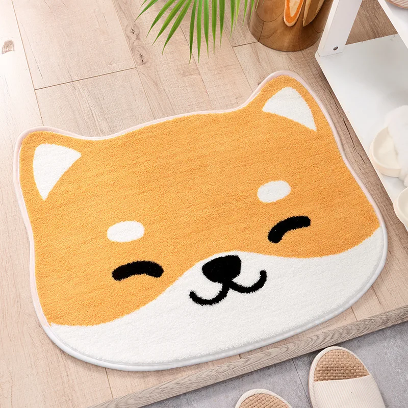 RFWCAK, мультяшный Коврик для двери, коврик для входа, коврик для ног, Kawaii, коврик для ванной, коврик для двери, коврик для пола, Tapete Para Sala, украшение для дома