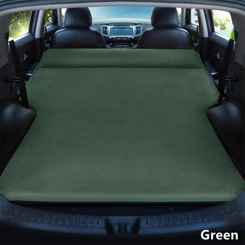 Car Interior Accessories Car Automatic Inflatable Surface Suede Mattress Travel Fold Bed For All SUV MPV