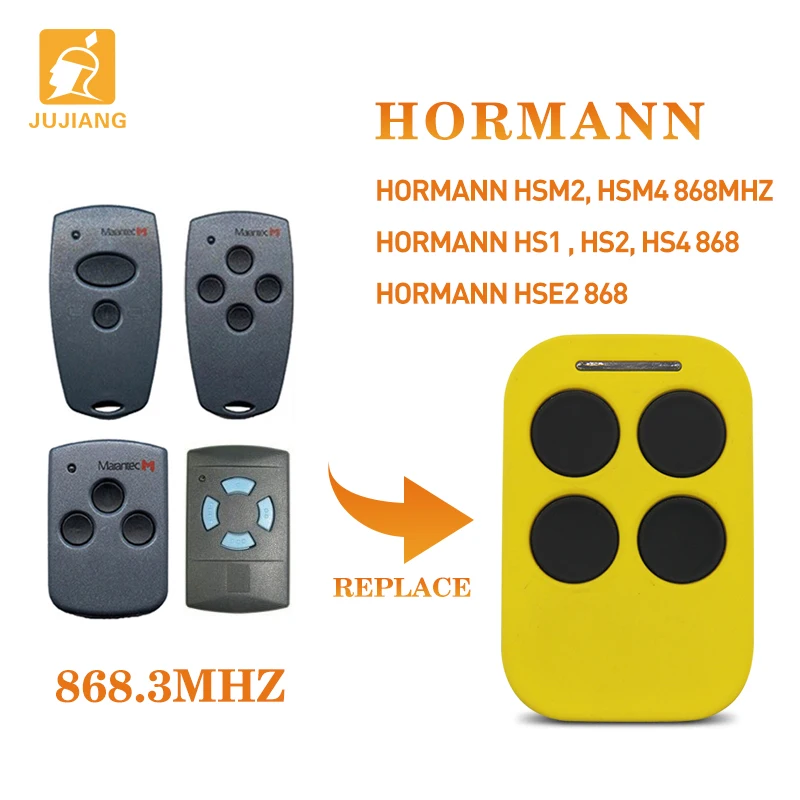 M 2/4 HSE 2 HSE2 868,3 MHz HS 1 HS1 HS 2 HS4 HSM 2 HS 4 HS HS4 HS 4 HSP4 HS2 HSP 4 Telecomando compatibile con Hörmann HSM 4 HSM4 HSM2