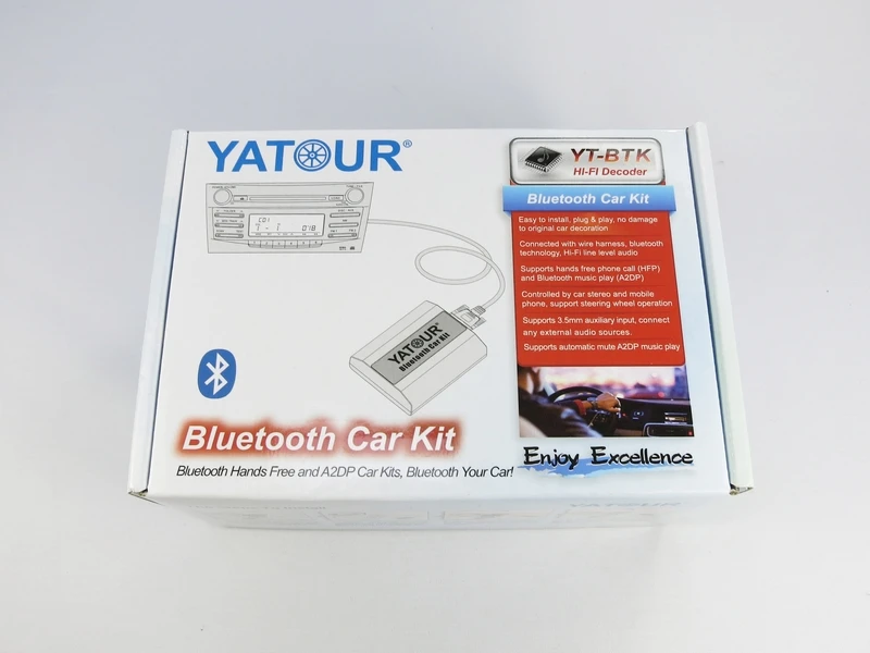 Автомобильный аудио Bluetooth комплект Yatour для Toyota Avensis Corolla Lexus Scion цифровой