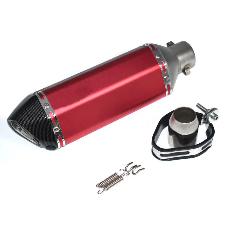 

Universal Motorcycle akrapovic Exhaust Modify Motocross Exhaust Muffler For FZ6 CBR250 CB600 MT07 ATV Dirt Pit Bike