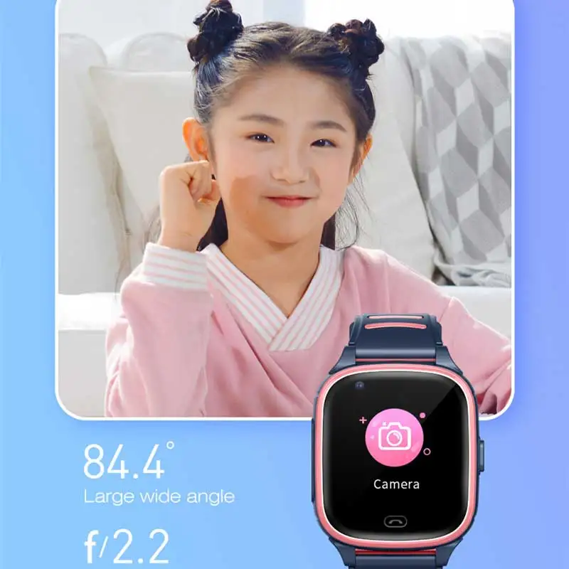 4G Детские умные часы с видеозвоном Детские часы с Wi-Fi фитнес-браслетом с gps подключением водонепроницаемые детские мобильные умные часы