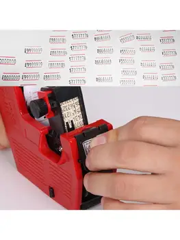 

MX-5500 Handheld Price Labeller 8 Digits Single Row Tag Marker Machine for store