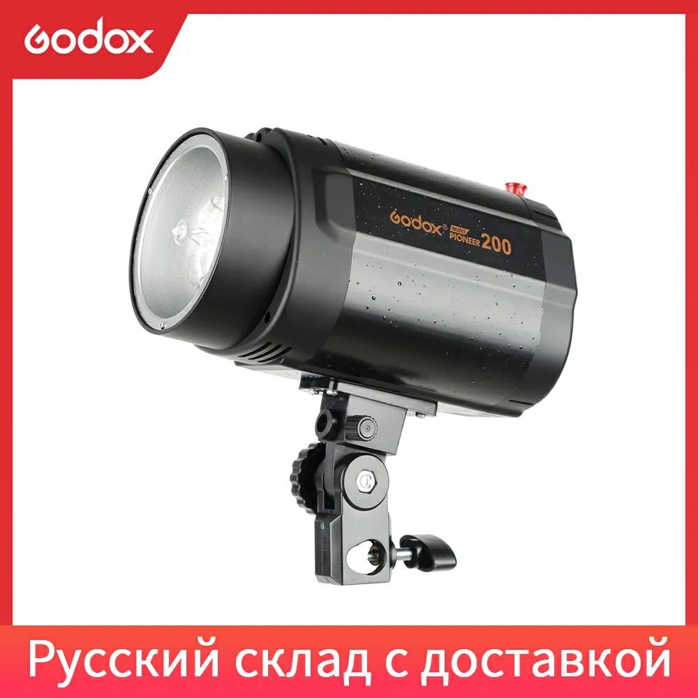 

Godox 200W Monolight Photography Studio Photo Strobe Flash Light Head (Mini Studio Flash)