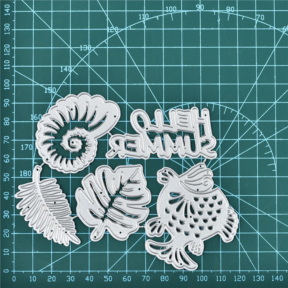 GJCrafts, Кит, штампы для резки металла, новинка, для изготовления открыток, сделай сам, скрапбукинг, тиснение, вырубки, бумажный трафарет, ремесло, рыбные штампы