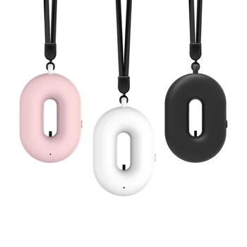 

Personal Wearable Air Purifier Necklace Mini Portable USB Air Freshner Ionizer Negative Ion Generator Low Noise