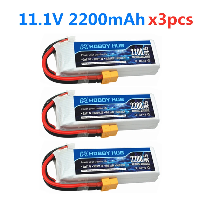 3 шт./лот Lipo батарея 3S 11 1 В 2200 мАч 40C LiPo 803496 XT60/T/JST разъем для радиоуправляемого автомобиля самолета вертолета