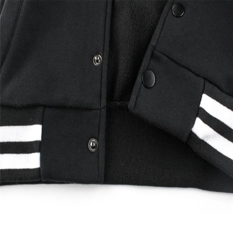 Children's jacket baseball uniform Toddler Kids Baby Boys Sweatshirt Letter Coats Warm Jacket Winter Tops Clothes#4O07